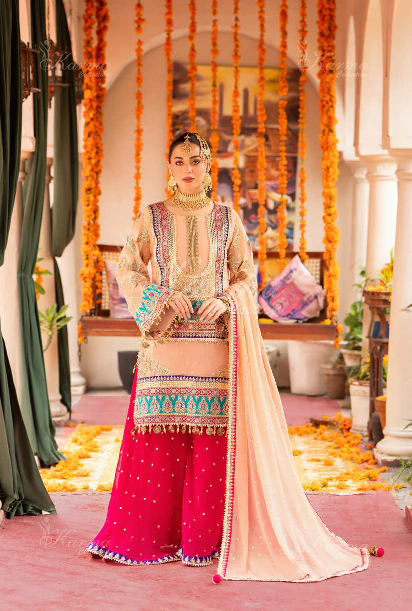 Short Shirt With Sharara