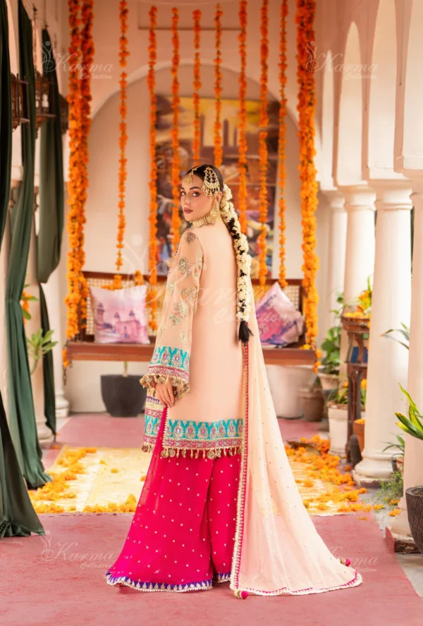 Short Shirt With Sharara - Image 4