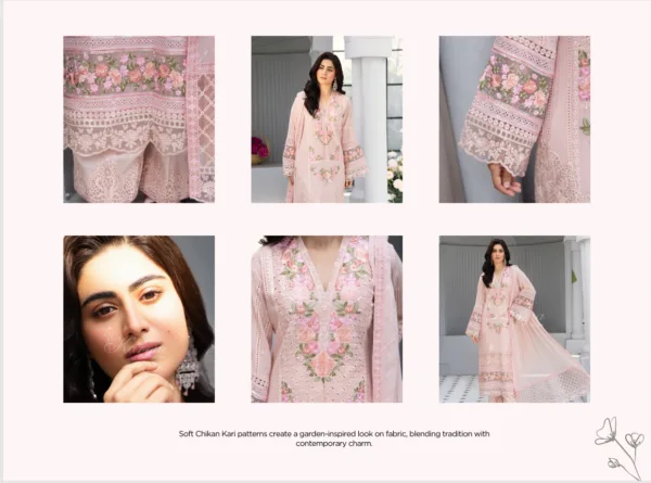 Fancy Suit With Chikankari Work - Image 2