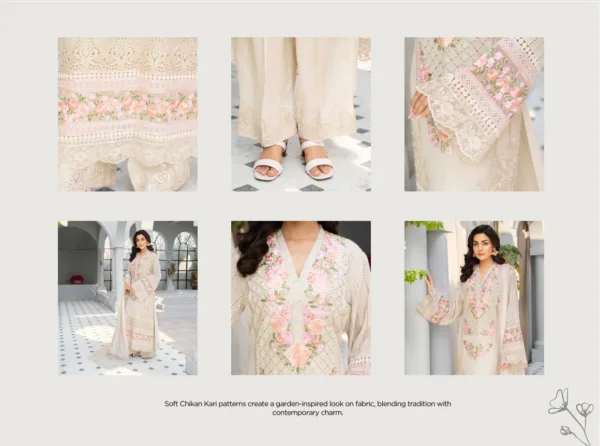 Fancy Suit With Chikankari Work - Image 4