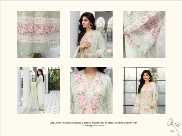 Fancy Suit With Chikankari Work - Image 6