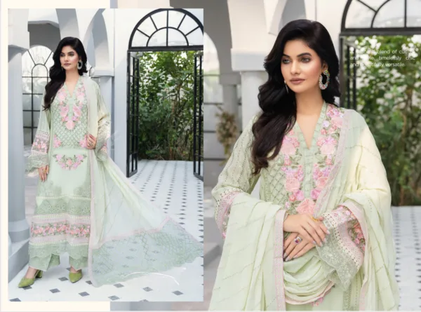 Fancy Suit With Chikankari Work - Image 5
