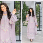 Fancy Suit With Chikankari Work