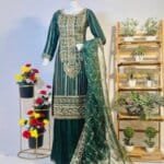 Fancy Suit With Crush Trouser