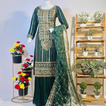 Fancy Suit With Crush Trouser