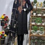 Graceful Embroidered Suit