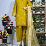 Graceful Embroidered Suit