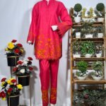 Graceful Embroidered 2 pcs Suit