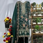 Empress Garden – Embroidered 3 Piece Suit