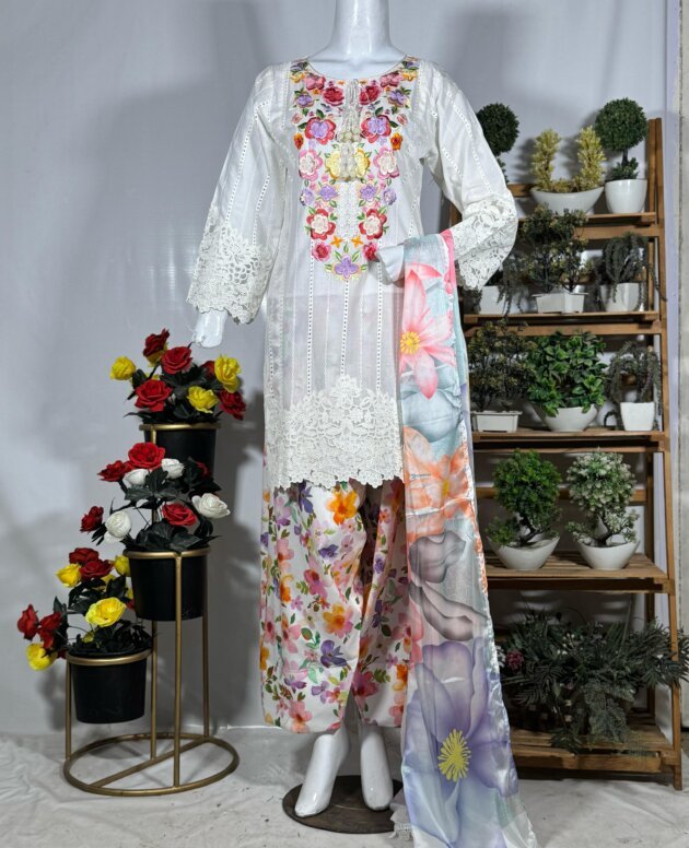 Blooming Grace 3-Piece Suit