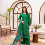 Vibrant Green & Floral 3-Piece